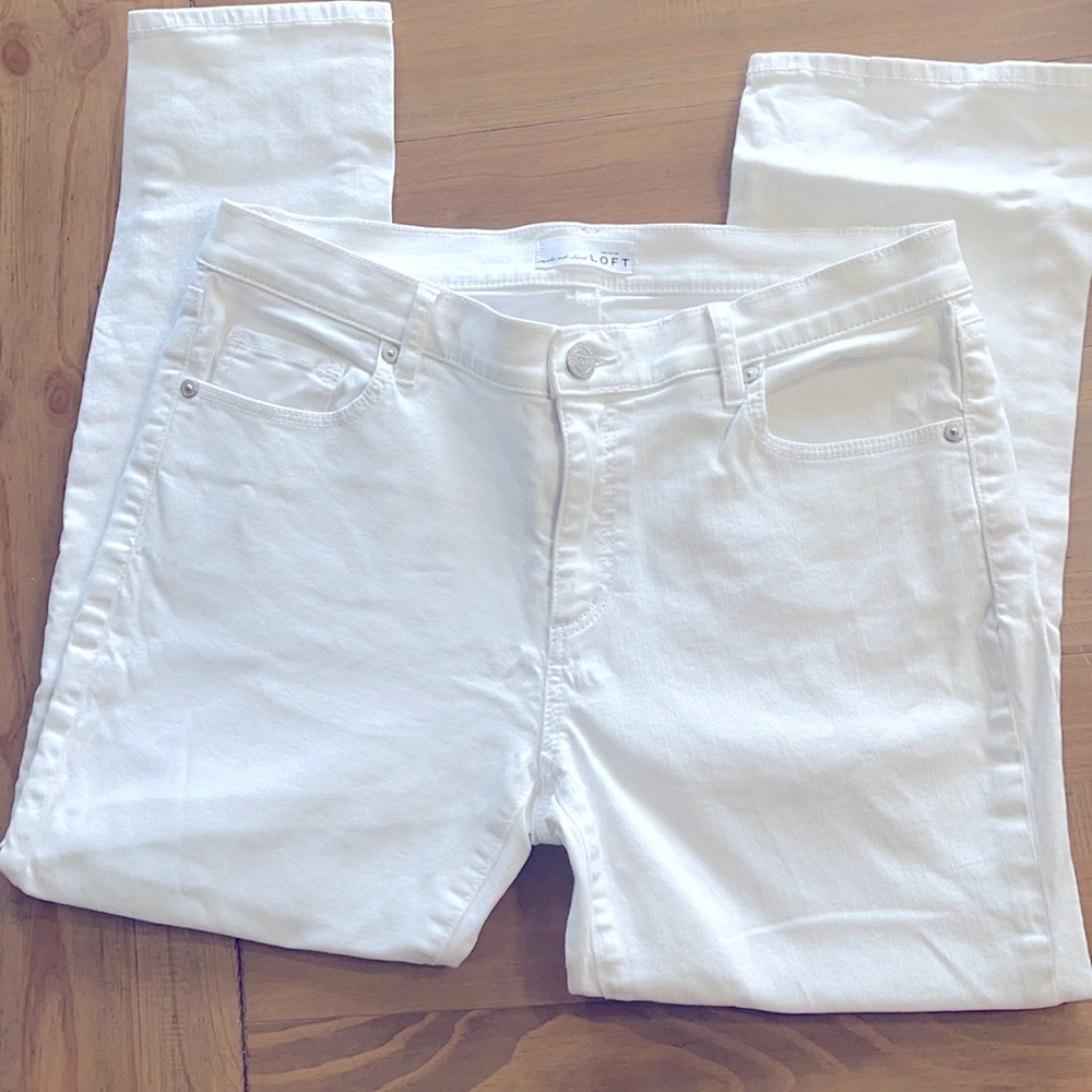 Loft crop jeans